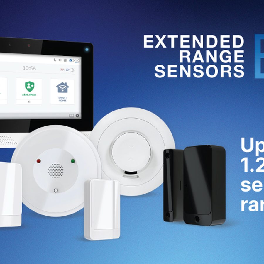 A 2GIG Extended Range E+ sensor